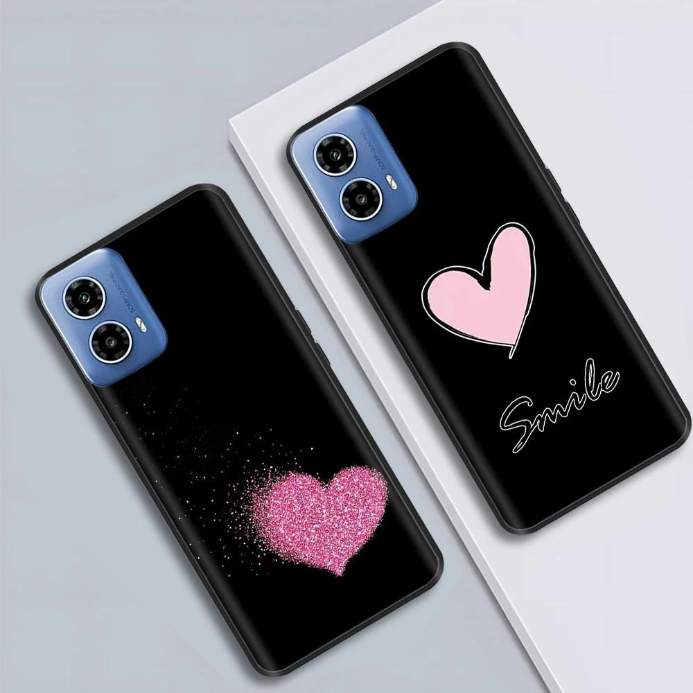 For Moto G34 5G Case Cover For Motorola Moto G34 Case motoG34 Soft Liquid Silicone Cartoon Phone Shell Protection Back Covers