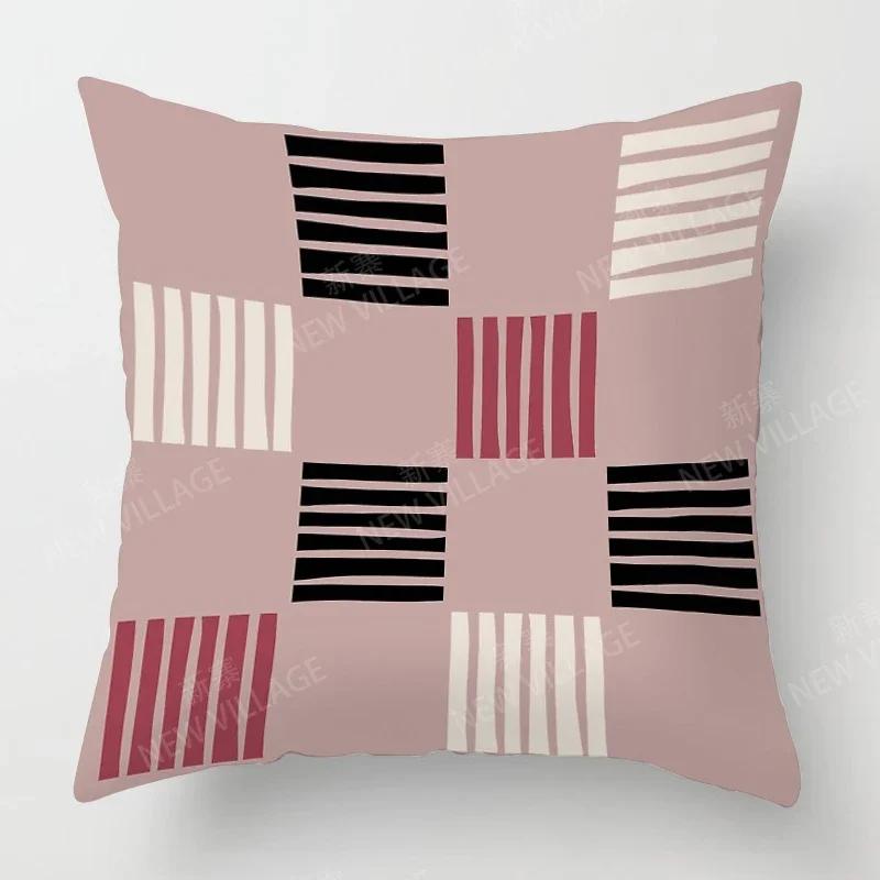 Nordic Fall Home Decor Autumn Throw Pillow Case Sofa Cushion Cover Modern