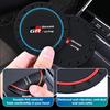 For Toyota Car Waterproof Anti Slip Water Cup Mat Auto Interior Accessories GR Yaris Corolla Prius Aqua Vios Mirai Hilux Auris
