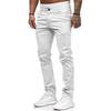 Casual Pants Men'S European And American Style Slim Fit Men'S Casual Solid Color Pants