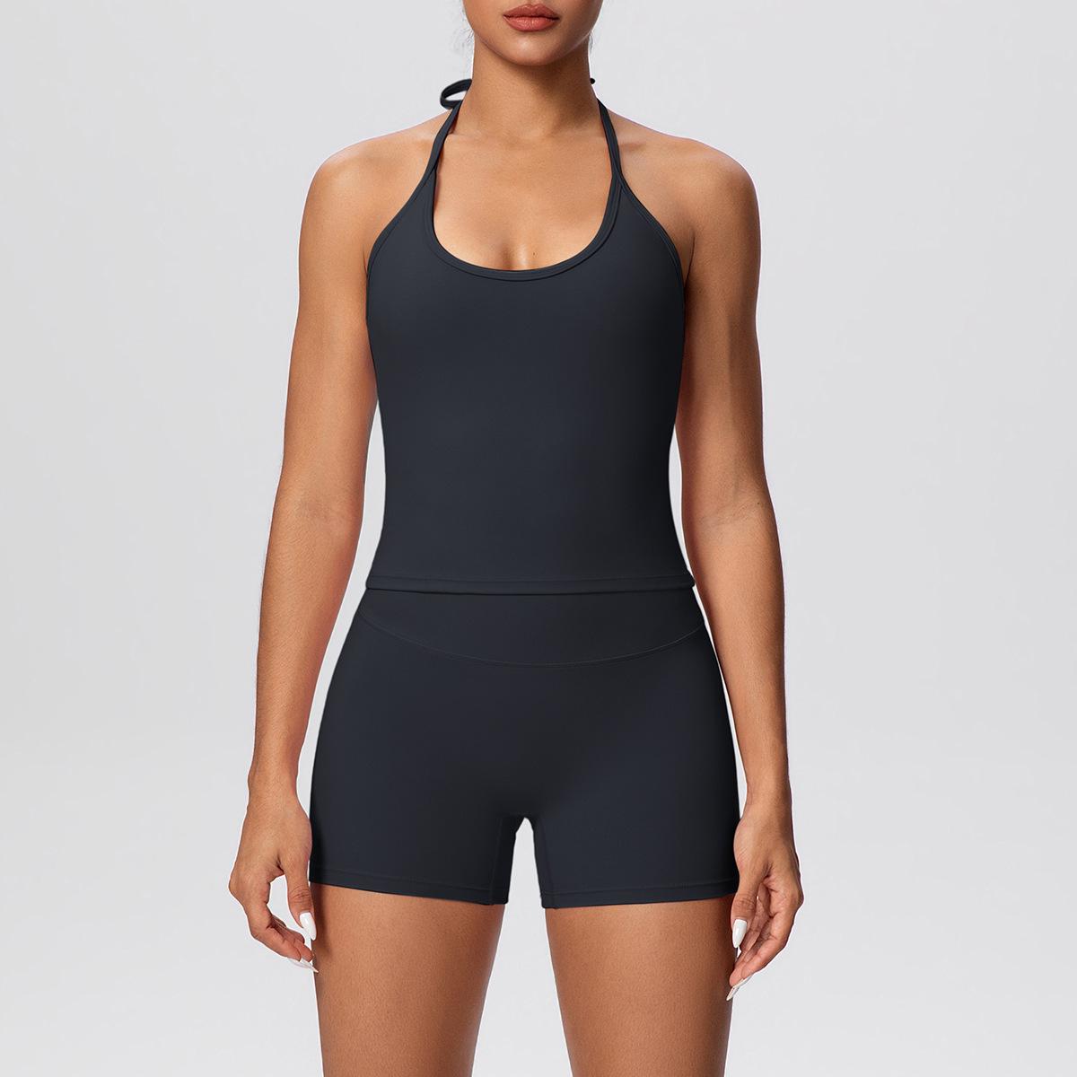 

Cloud-Like Quick-Dry Yoga Set: High-Waisted, Butt-Lifting Sportswear for Running & Fitness M
