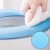 Household Waterproof Foam Toilet Cover Warm Pattern Pattern Toilet Mat Knitted Upholstered Toilet Washable Bathroom Accessories
