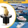 3Pcs 5/8 Inch Brass Drain Plug For Boat Yacht Kayak
