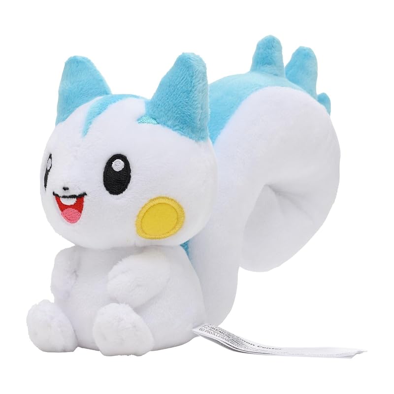 Pokémon Center Original Plush Toy: Pokémon fit Pachirisu 11.3 x 7.4 x 16 cm (H x W x D)