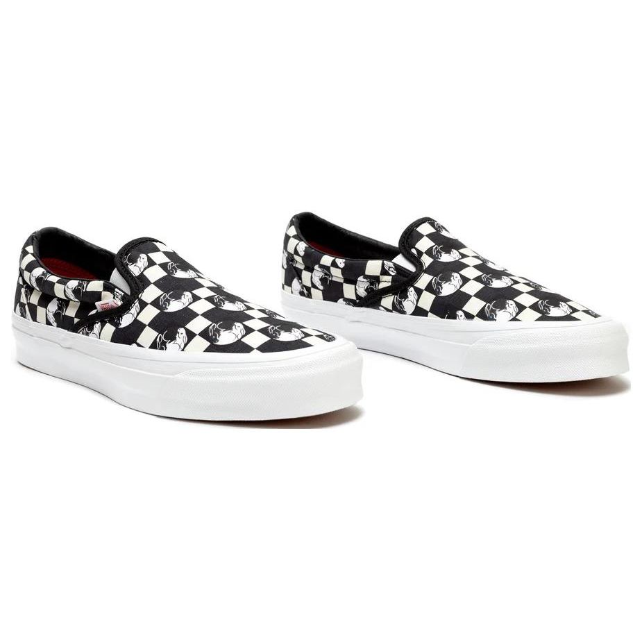 Vans OG Classic Slip-On LX Year of the Rabbit - Black Unisex Sneakers White VN0A32QNBML