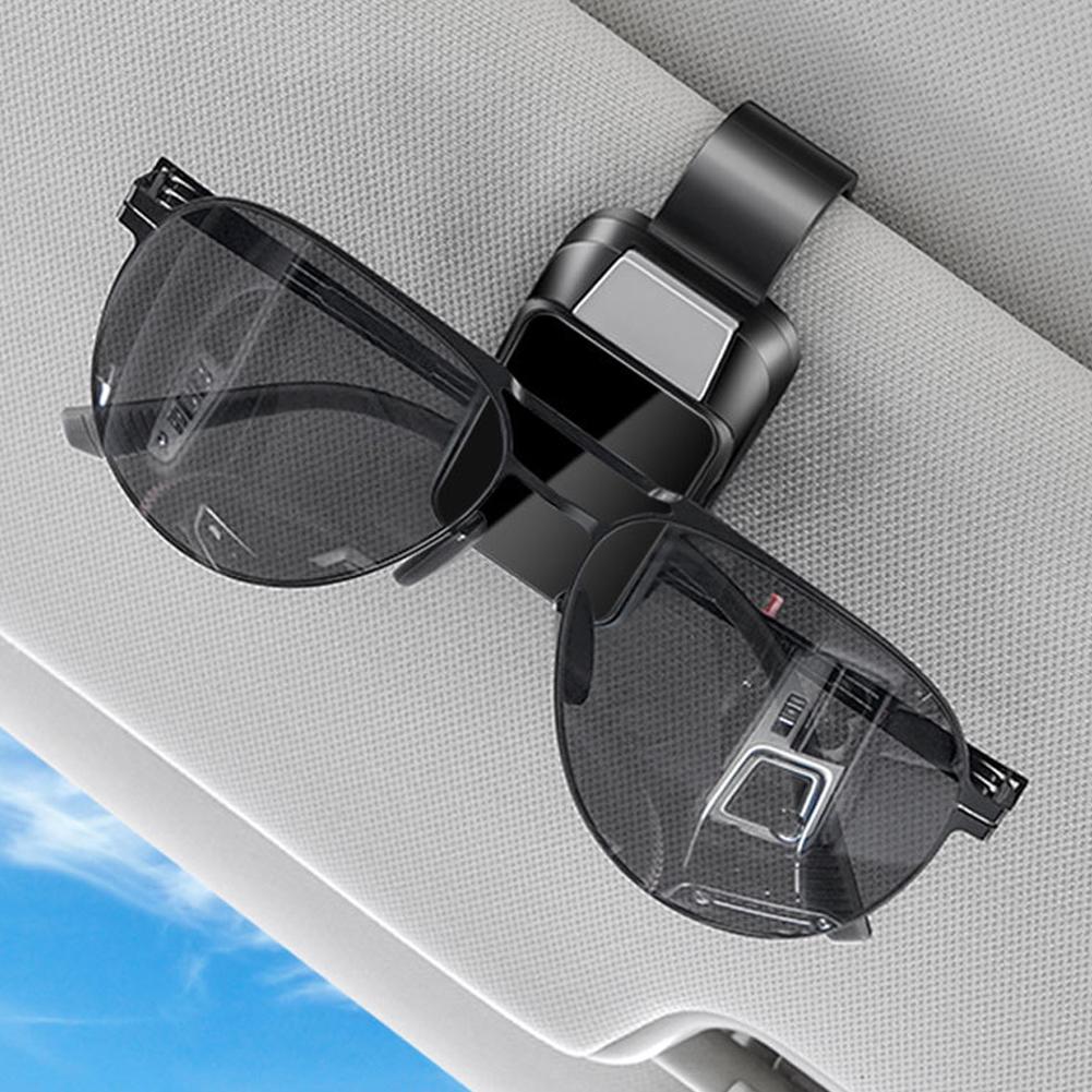 Car Sun Visor Hanger Clip Glasses Clip Ticket Card Mount Clips Sunglasses Holders Accessories
