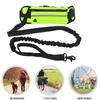 Outdoor Sport Pet Waist Bag Traction Rope Reflective Anti Explosion Pet Traction Rope Stretchable Elastic Belt For Dog Leash