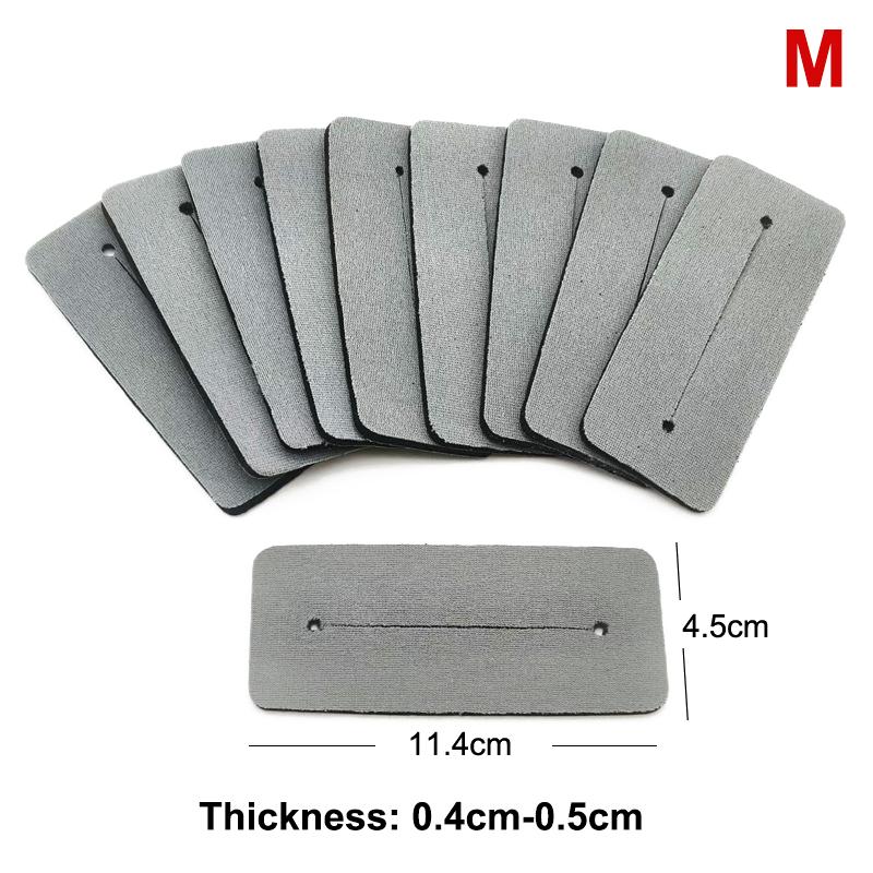 20Pcs Salon Hair Thermal Insulation Pad Salon Heat Insulation Pad for Digital Perm Foam S/M/L Sizes Thermal Protection Cushion