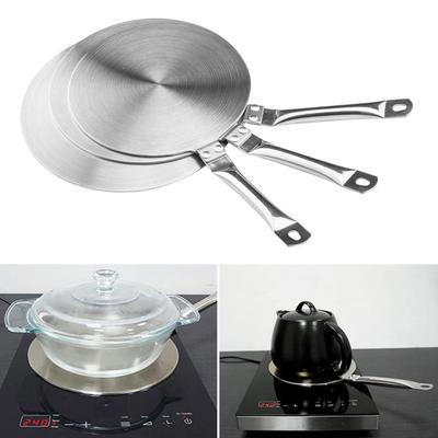 Heat Diffuser Plate Stainless Steel Cooktop Converter Plate Simmer Plate for Electric Gas Glass Cooktop Hob Ring