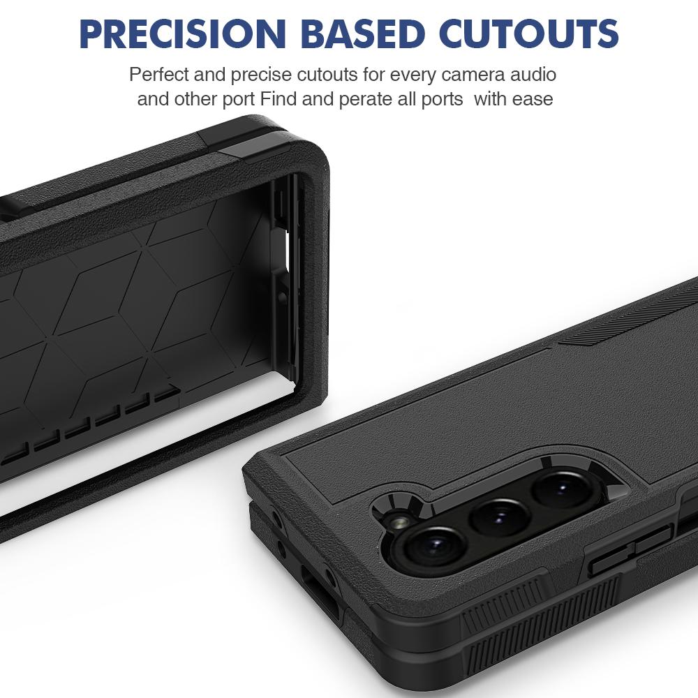 Shockproof Case for Samsung Galaxy Z Fold5 5G PC+TPU Slim Cover Anti-Drop Phone Case