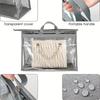 Clear PVC Handbag Storage Organizers With Hanging Hook For Dustproof Protections And Space Saving Closet Organization