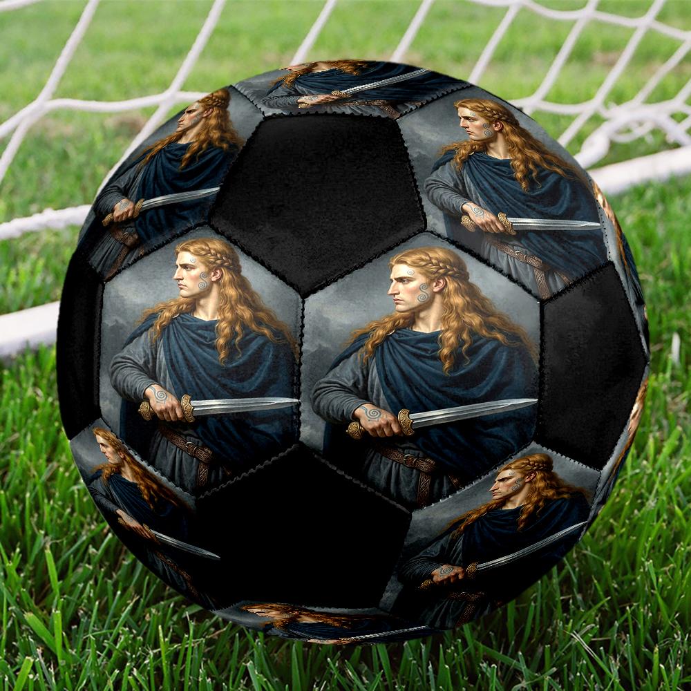 Heroes of Gaul Theme Size 5 Soccer Ball, Suitable for Both Indoor and Outdoor Matches, a Gift Suitable for Everyone.