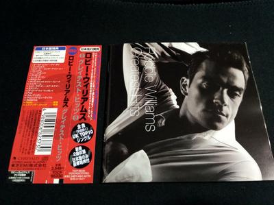 CD ROBBIE WILLIAMS  Greatest Hits TOCP66330 EMI 2004 Japan Rock Used