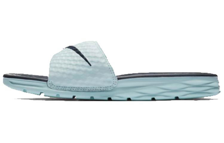 Nike Benassi Solarsoft  Mint Black  Women s 705475-303 39