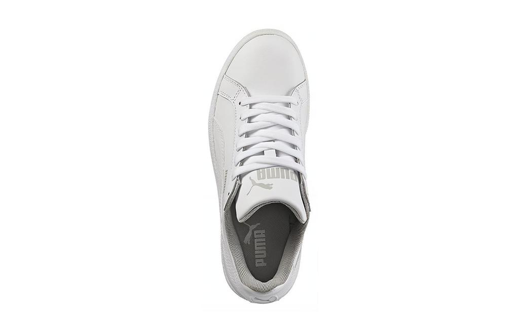 Puma Smash Collection Low Top Skateboard Shoes White Teenagers 360162-04