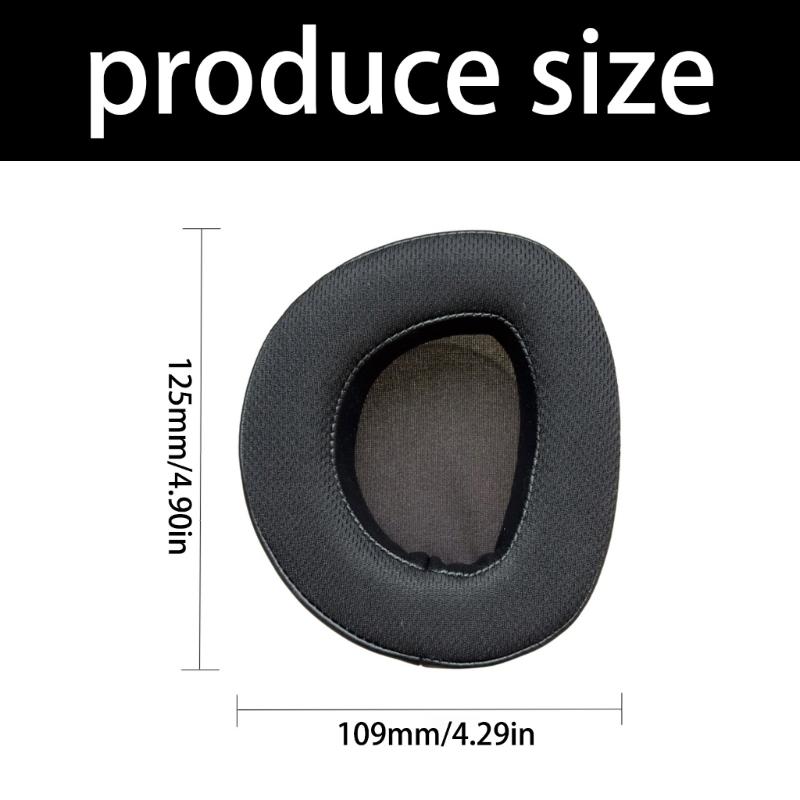 Earpads for ROG Theta 7.1 Wireless Headsets Replacement Ear Cushions Breathable Sponge Material For Comfort