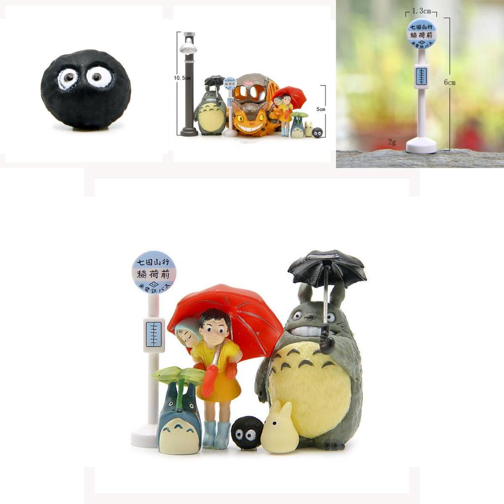 Stunning My Neighbor Totoro Pvc Mei Cat Bus Figure Set For Collectors And Fans