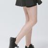 DOYOUKNOWMC ALL SEASON Pearl-embellished Black Ankle Cushion Socks