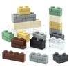DIY Building Blocks Wall Figures Bricks 1x2 1x3 1x4 L Dots Educational Creative Construction Brick Size Compatible Small Bricks