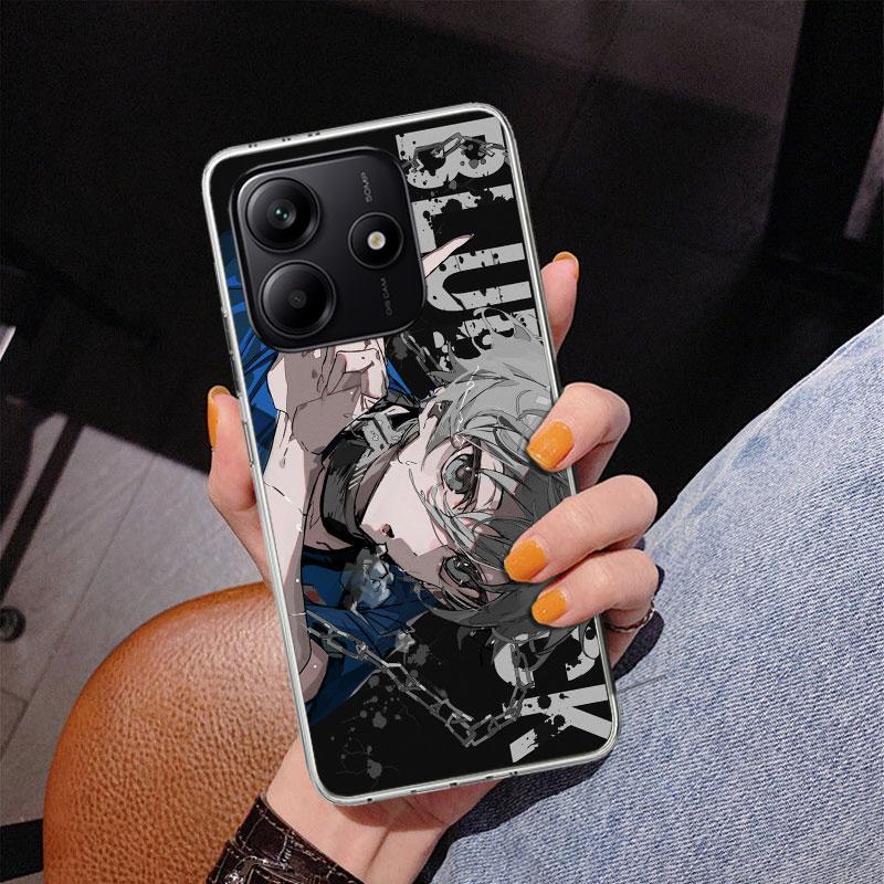 Blue Lock Nagi Seishiro Phone Case For Xiaomi Redmi Note 15 14 13 12S 12 11 Pro Plus 14S 11S 11E 10 10S 11T 5G Personalized Cove
