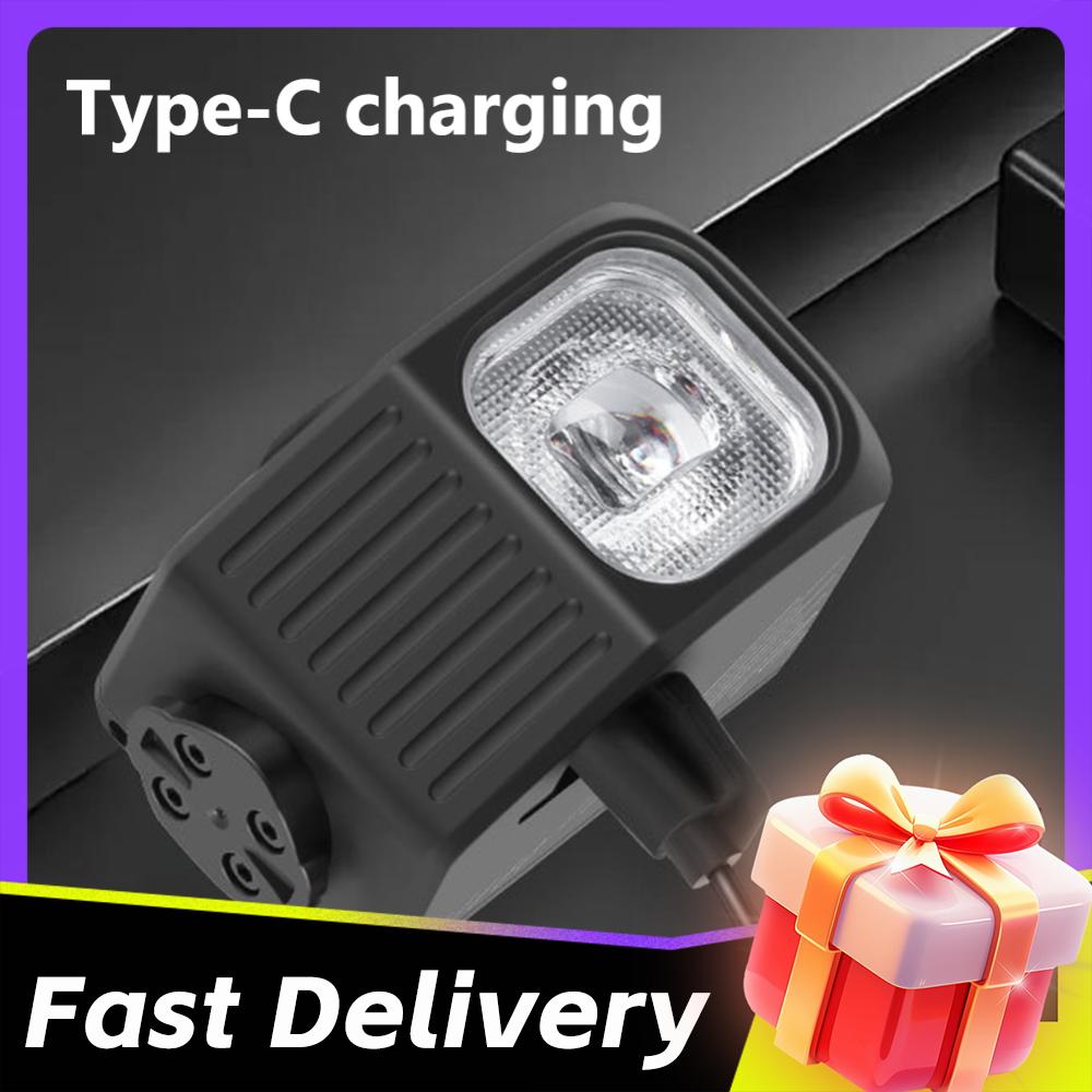 LED Bicycle Front Hanging Light Remote Control Rechargeable 1000LM Bike Light High Brightness Bike Night Light Bike Accessories