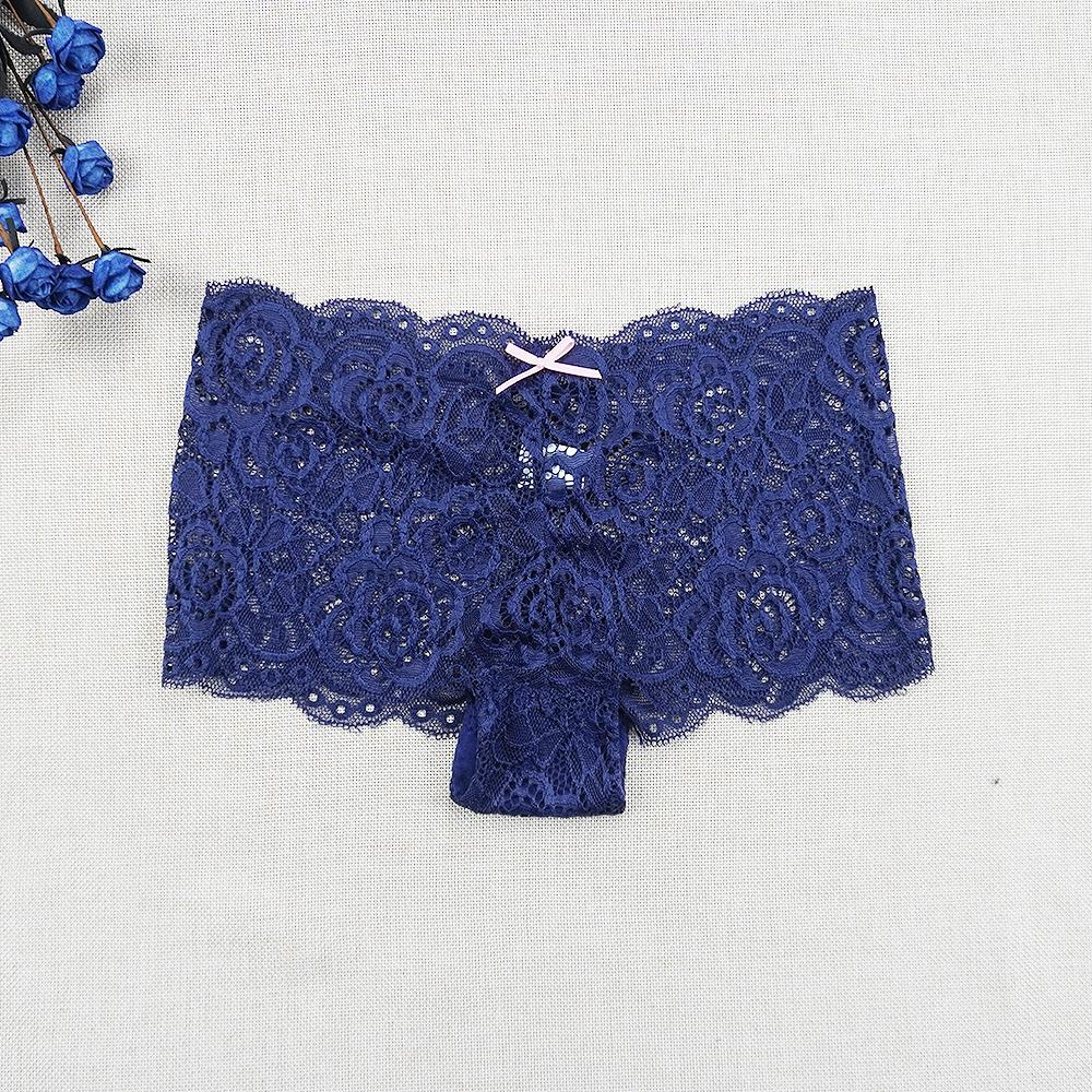 Acheter Culotte pour femmes Sexy Dentelle Boxers Lady Seamless Lingerie
