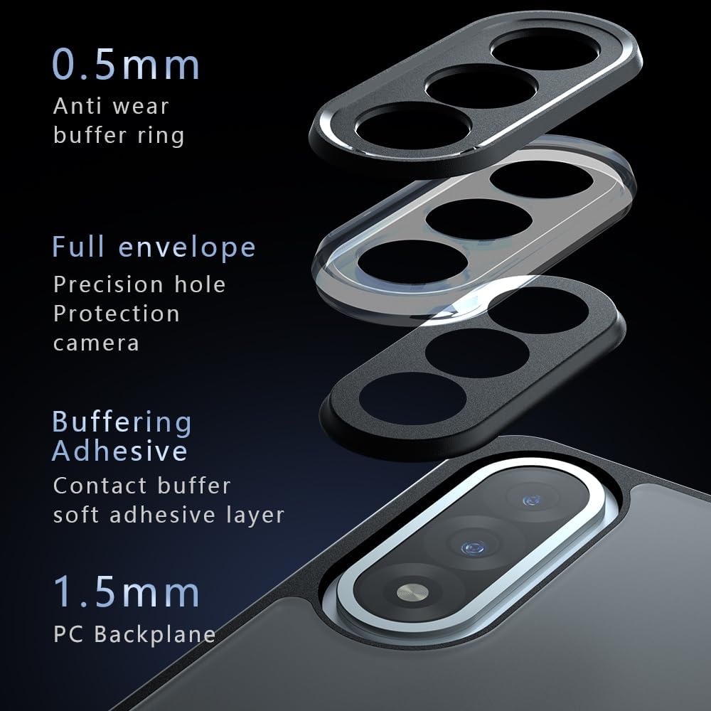 Frosted Matte Case for OnePlus Nord 5 5G Cover Shockproof Translucent Skin-Touch Hard Back Shell Frame Fundas