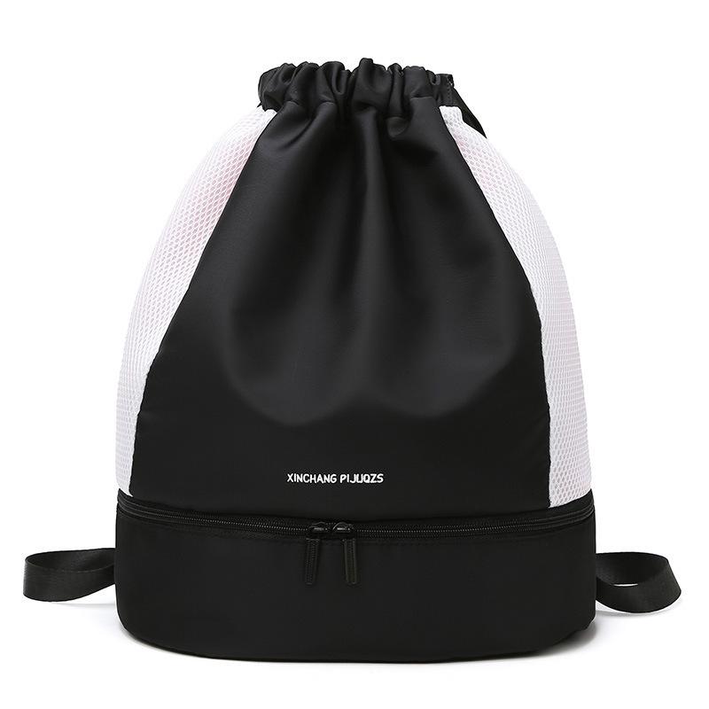 Women's Gym Bag: Wet/Dry Separation, Shoe Compartment, Sports, Swim, Yoga, Travel, Lightweight, Double Shoulder.