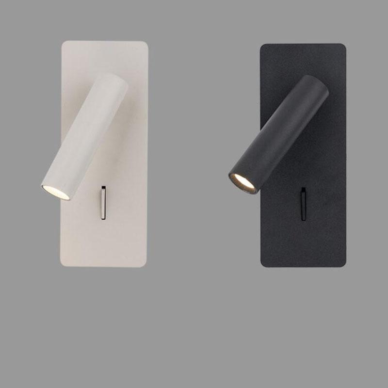 

3 Вт светодиодный настенный светильник с вращением на 350 градусов, регулируемый настенный светильник для гостиницы, спальни, прикроватная лампа для чтения с переключателем, интерфейс USB