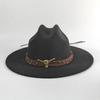 Artificial Suede Fedora Hats Vintage Winter Autumn Wide Brim Gentleman Cowboy Hat Holidays Party Cosplay Hat Sombrero Cap