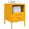 VidaXL Bedside Tables 2 Pcs Mustard Yellow 36x39x50.5 Cm, Cabinet, Side Cabinet, Bedroom Furniture, Table 843061