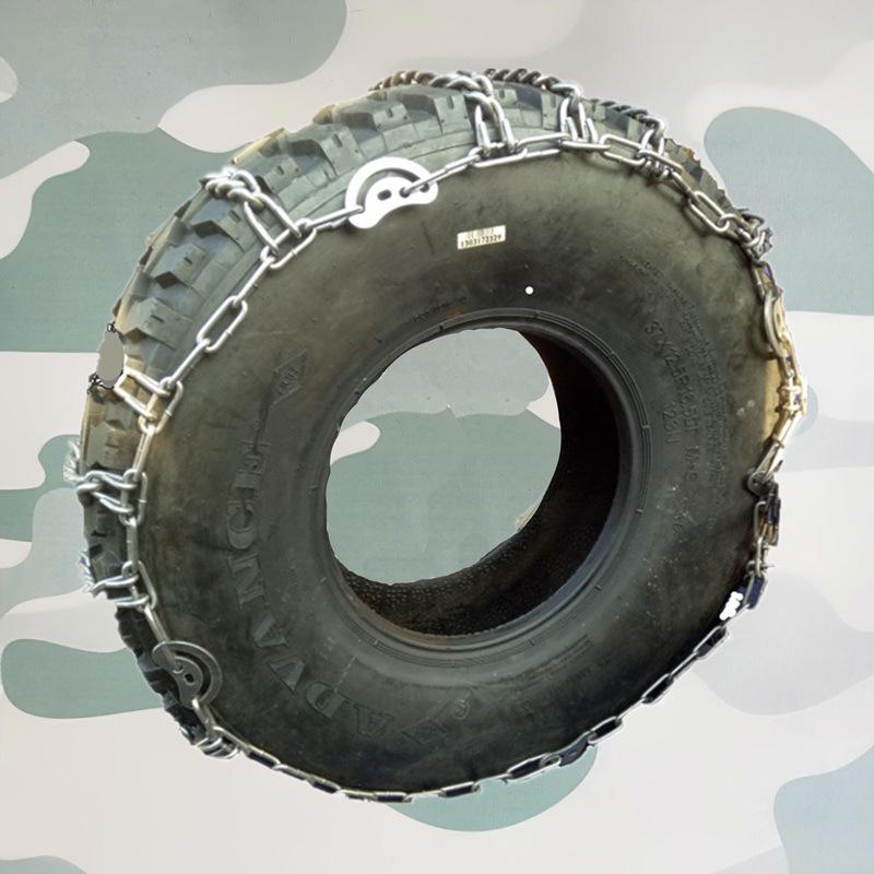 

Dongfeng Mengshi EQ2050B Военная внедорожная шина Цепь противоскольжения 37x12.5R16