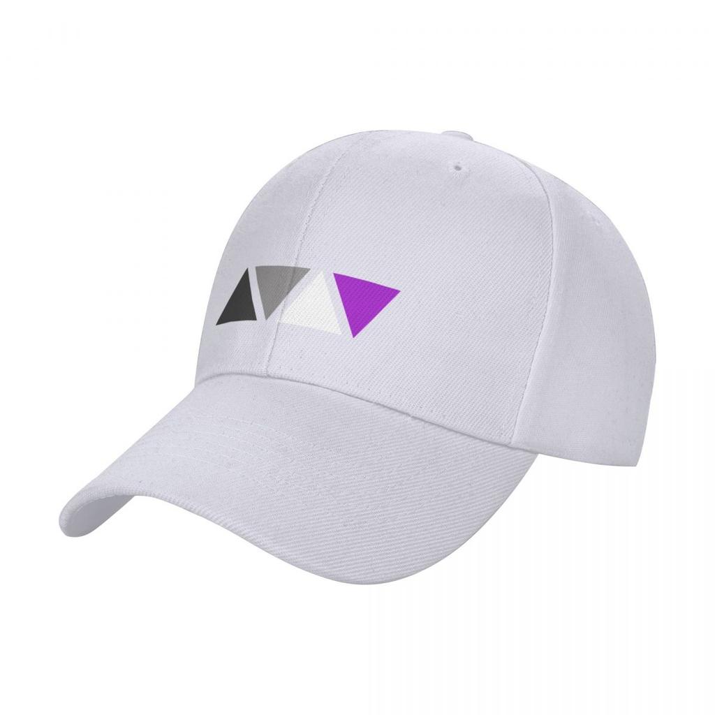 Triangles Asexual Pride Flag Subtle Asexual Pride Baseball Cap funny hat Sunscreen Sun Cap custom Hat Unisex Womens