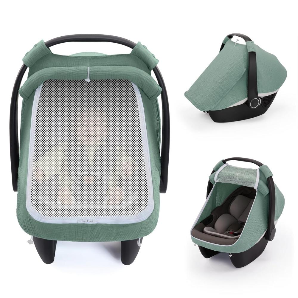 Convenient Nursing Cover Multi-use Canopy Hot Baby Car Seat Cover  for Breastfeeding