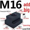 Hardened T-Type Trapezoidal Slider Nut 10.9 Grade with Pressure Plate for Guide Rail