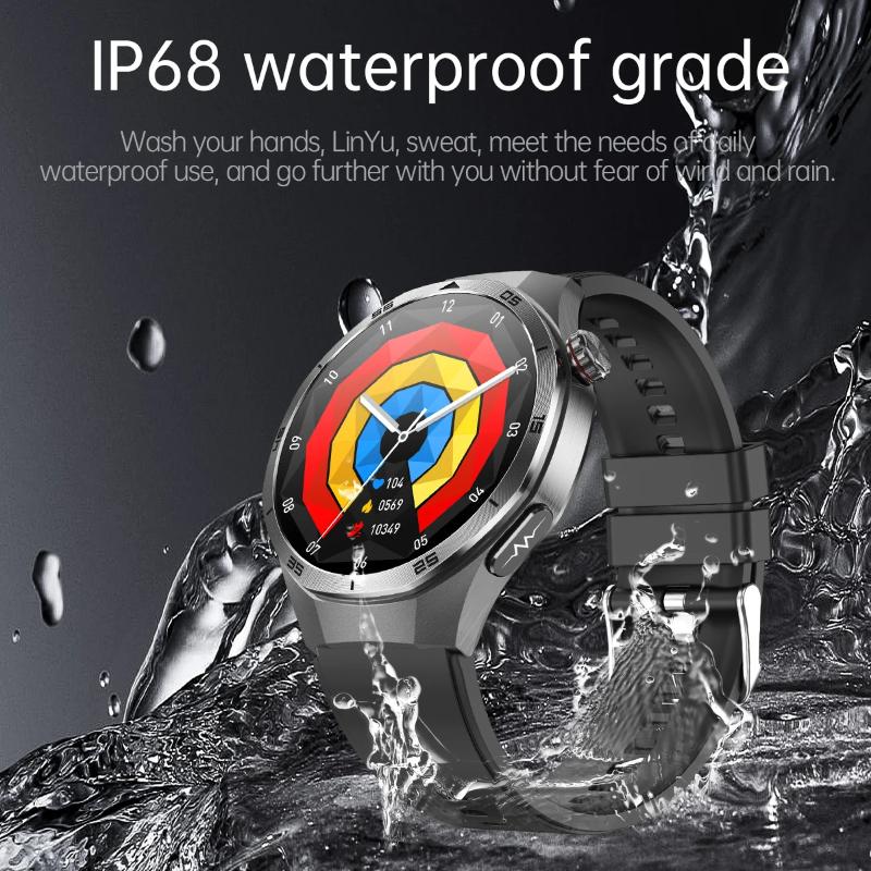 2025 Ny EKG+PPG Tre Høye Smartklokke Lipider Urinsyre Blodtrykk Smartklokke Menn NFC Sport HD Anrop Helseklokke for iOS Android