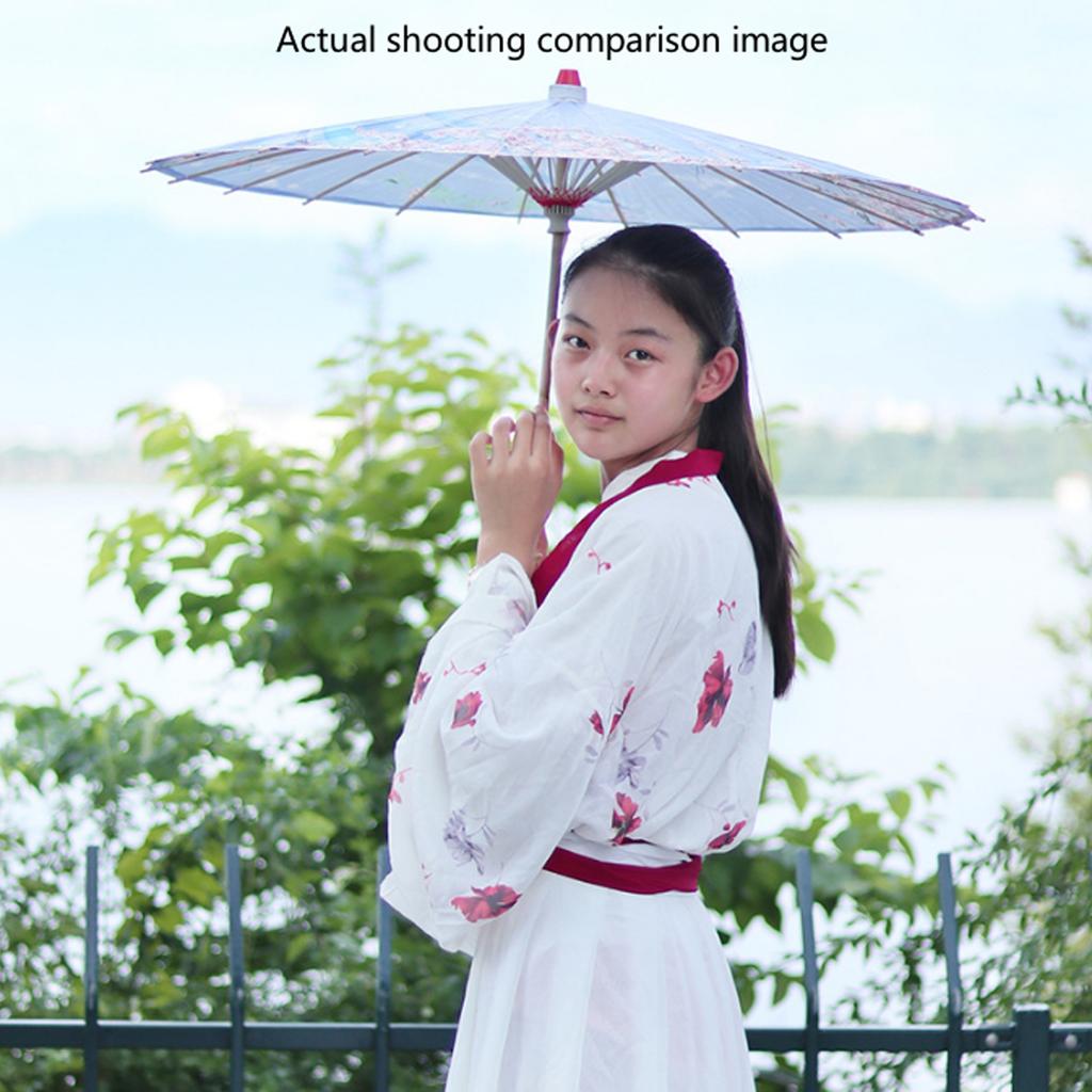 Small Size Handmade Oiled Paper Umbrella Chinese Art Classical Dance Umbrella Plum Blossom