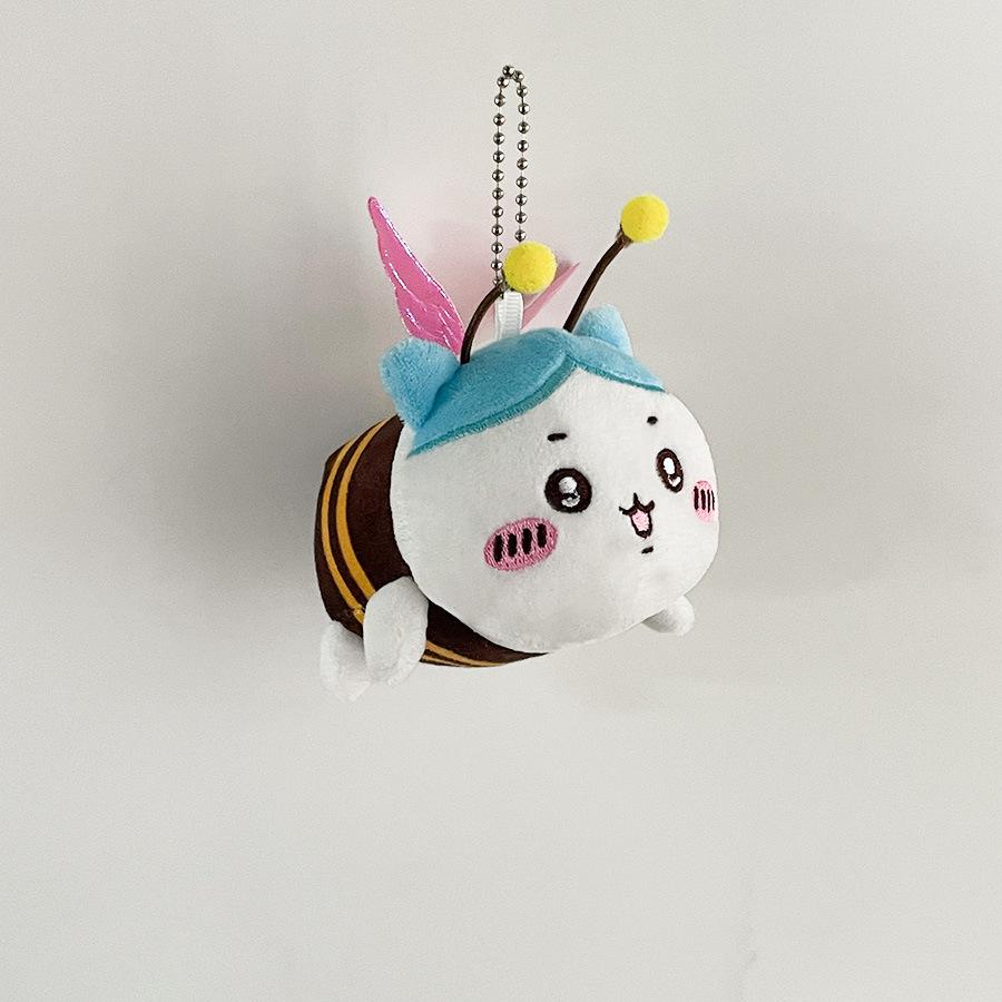 

Cute Funny Bee Bee Plush Toy Jiyika Frog Pendant Student Schoolbag Hanging Ornament Children Gift Height about 10cm