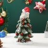Funny Mini Christmas Tree Figurine Handmade Merry Christmas Decorations  Hotel Office Decor