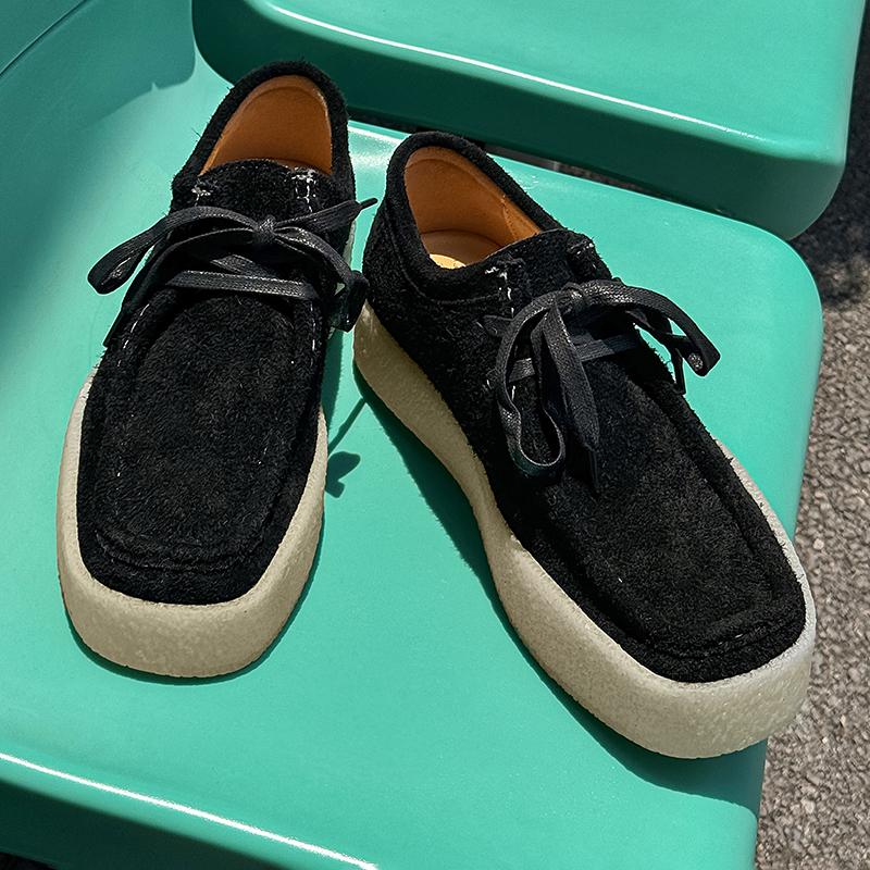 Mote Stilfull Trend Herre Formelle Skinnsko Tykk Såle Fritidssko Businesssko Sklisikkert Gåfottøy Mote Herre Sneakers