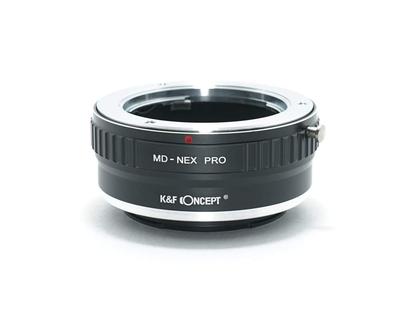 CONCEPT Minolta MD Mount To NEX E Mount Adapter PRO with Lens Cloth K&F Md-nex-pro (KFNEXPRO)