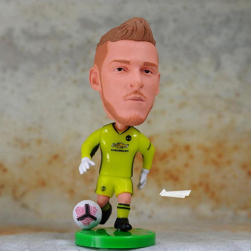 Player Mini Soccer Figures Sports Model Dolls Football Star Decoration Home