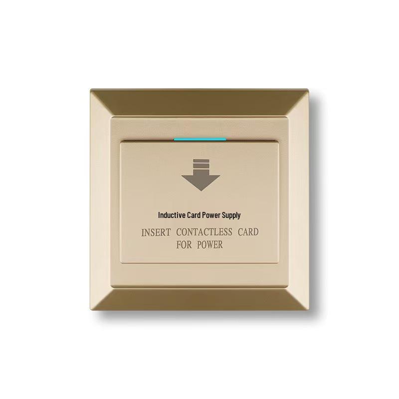 Weichuang Smart Hotel Room Card Power Switch – Low/High Frequency Inductive Power-Saving Wall Switch