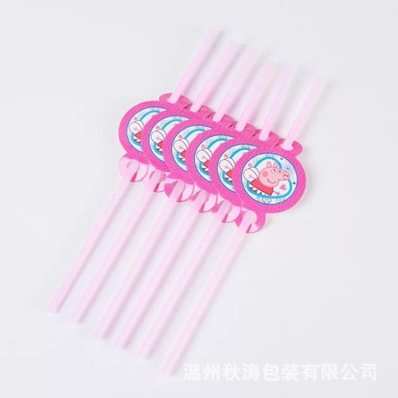 Festival Party Decorations Supplies Peppa Pig Theme Home Decor Birthday Party Decoration Set