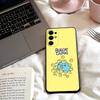 Cute B-Bugcat Capoo Phone Case For Samsung S25,24,23,22,30,21,10,9,Ultra,Plus,Lite,FE,4,5 G Soft Black Case