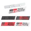 1Pc Car Front Grille Badge Car Fender Side Badge Rear Trunk Emblem Sticker Decal for AE86 GT86 Corolla  Alphard Avensis Prius Crown Yaris