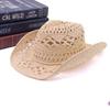 Spring and Summer New Retro Trendy Western Denim Straw Hat Men and Women Travel Shading Breathable Casual Versatile Beach Hat