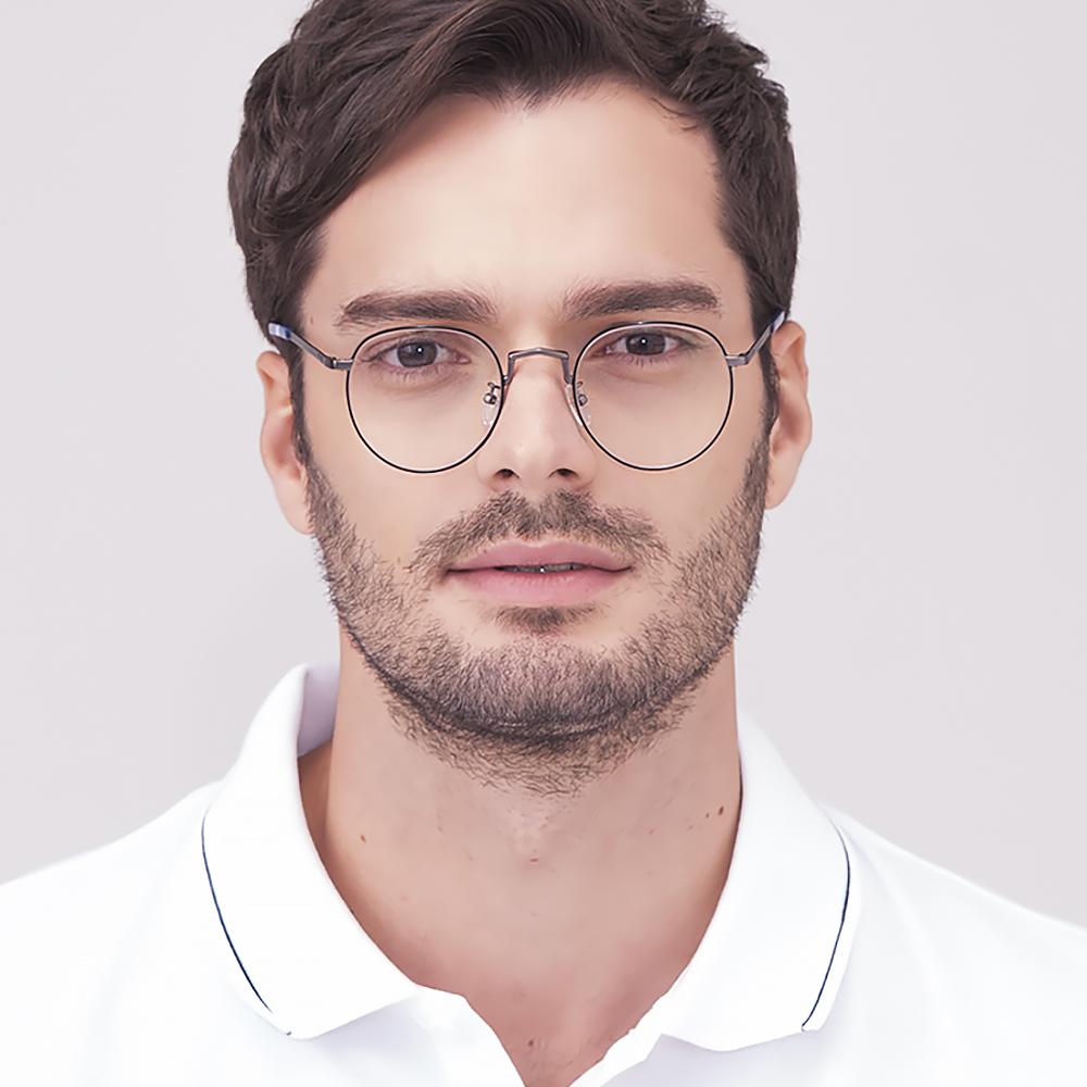 Sodamon Metal Round Eyeglass Frames Htp947-C02