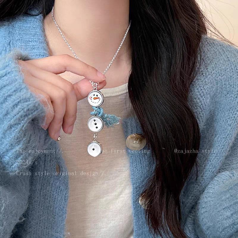 

Длинное ожерелье-свитер в стиле ретро для женщин - коллекция элитных ювелирных изделий класса люкс 2025 года