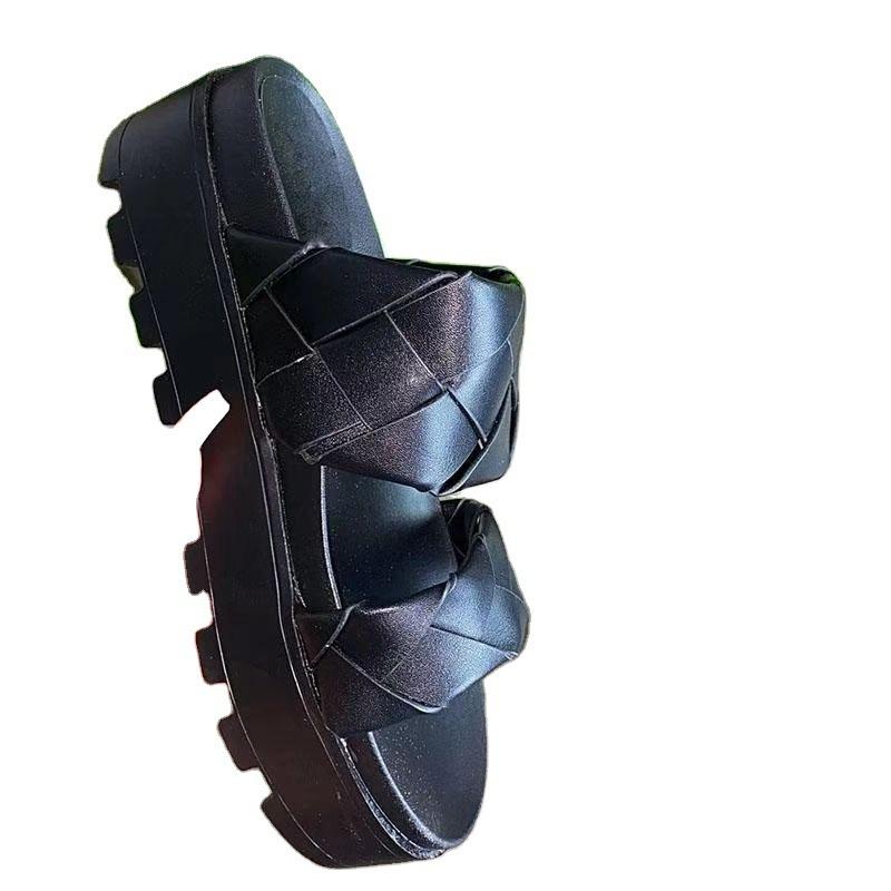 Women'S Sandals Summer Flat Shoes Female Casual Wedge Slides Sandal Woman Platform Shoes Ladies Outdoor Beach Footwearkm453